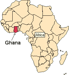 Ghana in Afrika